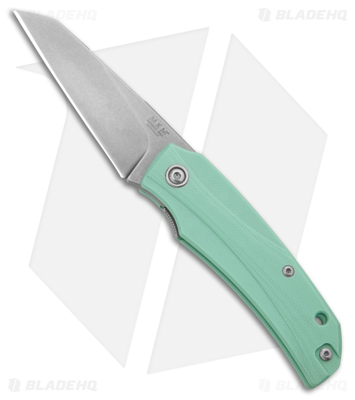MKM Ice MagnaCut Knife | Tyffany Blue G-10 + Stonewash