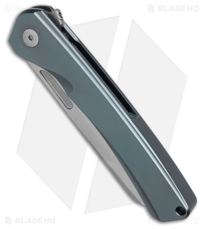 MKM ROAR Blue Titanium Frame Lock Knife (3.15" Satin)