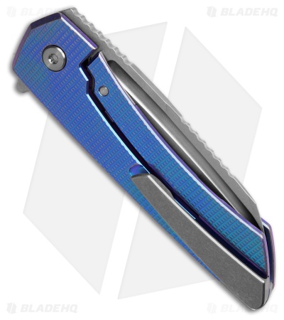 MachineWise Mojave Flipper Knife Midnight Fade Grenade Ti (3.50" SW S90V)