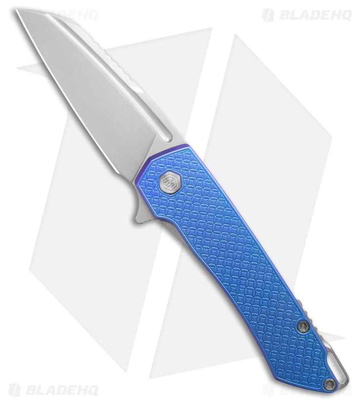 MachineWise Mojave Flipper Knife Midnight Fade Mosaic Ti (3.50" SW S90V)