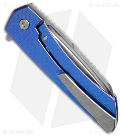 MachineWise Mojave Flipper Knife Midnight Fade Mosaic Ti (3.50" SW S90V)