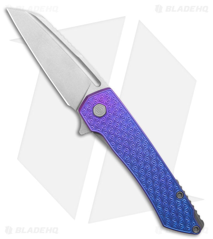 MachineWise Mojave Flipper Knife Midnight Fade Stars Ti