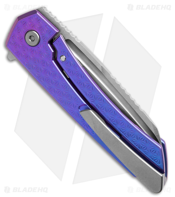 MachineWise Mojave Flipper Knife Midnight Fade Stars Ti