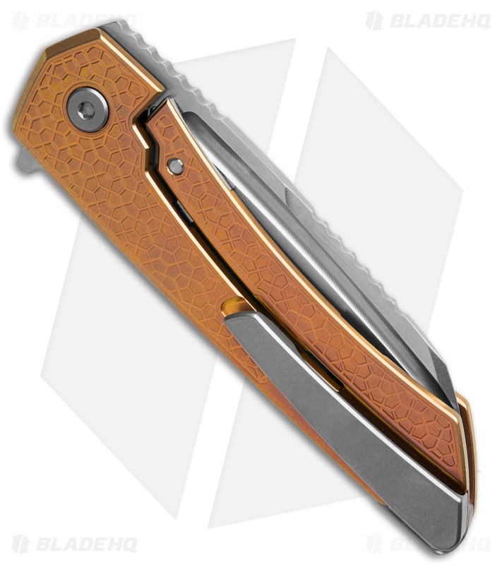 MachineWise Mojave Flipper Knife Rose Gold Turtle Ti