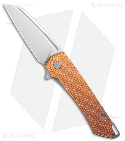 MachineWise Mojave Flipper Knife Rose Gold Turtle Ti (3.50" SW S90V)