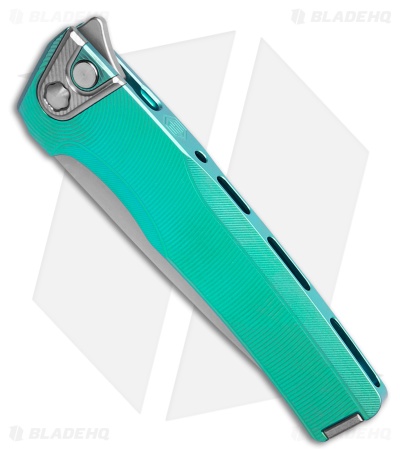 MachineWise Sonora Button Lock Knife Sea Green Epicenter Ti (3.38" SW S90V)