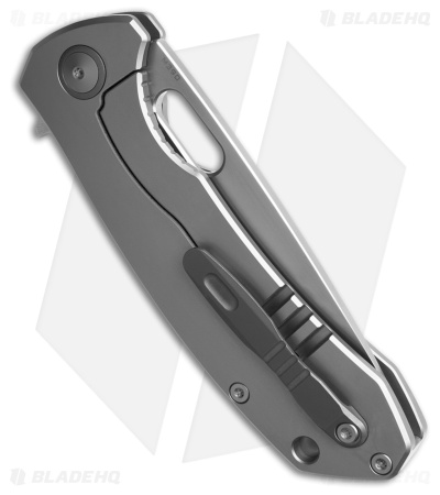 Maxace Balance Frame Lock Knife TC4 Zirconium (3.6" Satin M390)