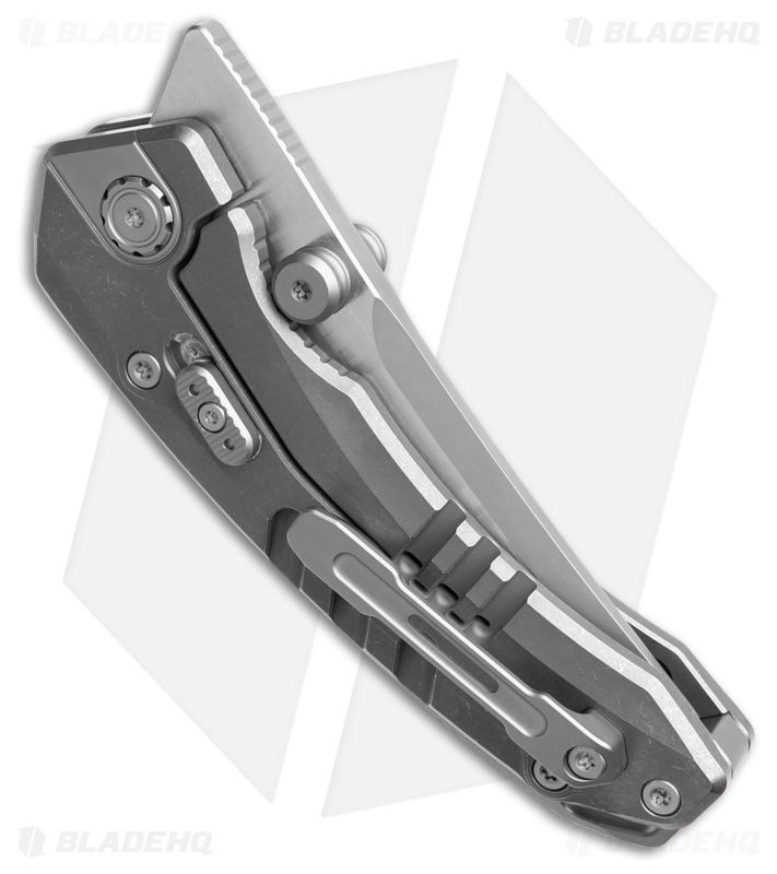 Maxace Blacklight-02 Frame Lock Knife Ti  (4.2" Satin) OM03-1-B