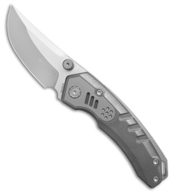 Maxace Blacklight-02 Frame Lock Knife Ti  (4.2" Satin) OM03-1-B