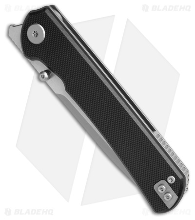 Maxace Knives Peregrine S Liner Lock Knife Black G-10 (3.5" Satin)