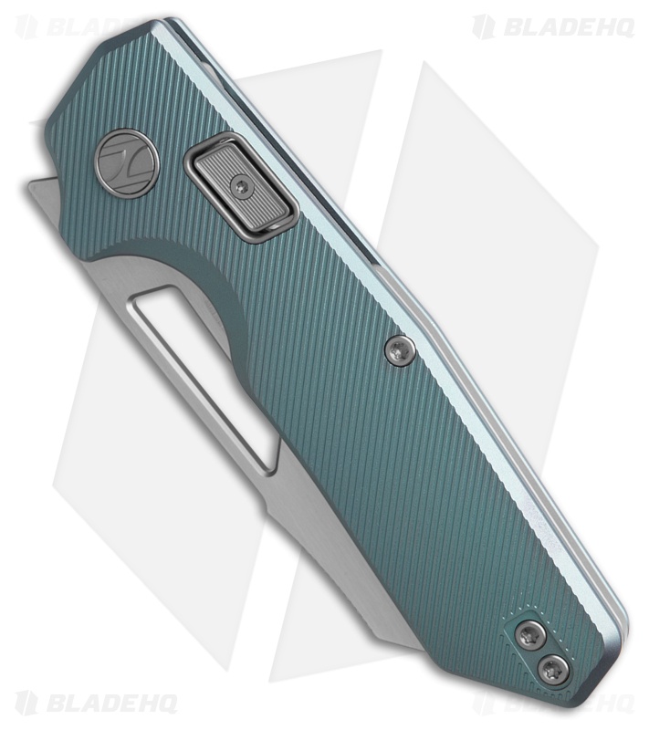 N.U.M.B. Knifeworks N1 Cornerstone PinchLOK Knife Blue Milled Ti (3.1" Satin)