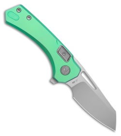 N.U.M.B. Knifeworks N5 The Silhouette LH Aged Emerald (2.62" Satin)