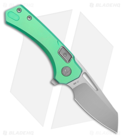 N.U.M.B. Knifeworks N5 The Silhouette LH Aged Emerald (2.62" Satin)
