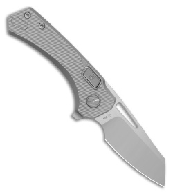N.U.M.B. Knifeworks N5 The Silhouette LH Milled Raw (2.62" Satin)