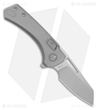 N.U.M.B. Knifeworks N5 The Silhouette LH Milled Raw (2.62" Satin)