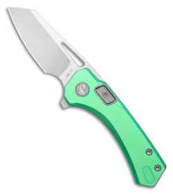 N.U.M.B. Knifeworks N5 The Silhouette RH Knife Aged Emerald (2.62" Satin)