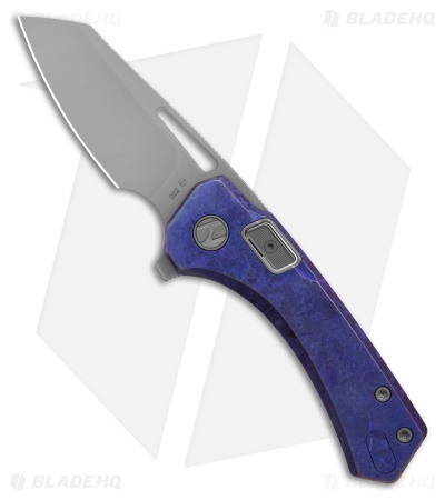 N.U.M.B. Knifeworks N5 The Silhouette RH Knife Ultra Violet (2.62" Darkwash)