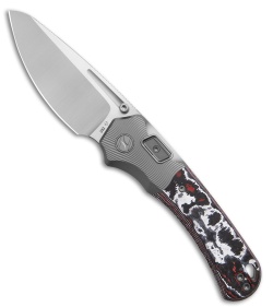 N.U.M.B. Knifeworks N7 The Cantilever PinchLOK Knife Molten CF (3.25" Satin)