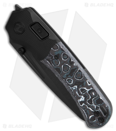 N.U.M.B. Knifeworks N7 The Cantilever PinchLOK Knife Monochrome CF (3.25" DLC)