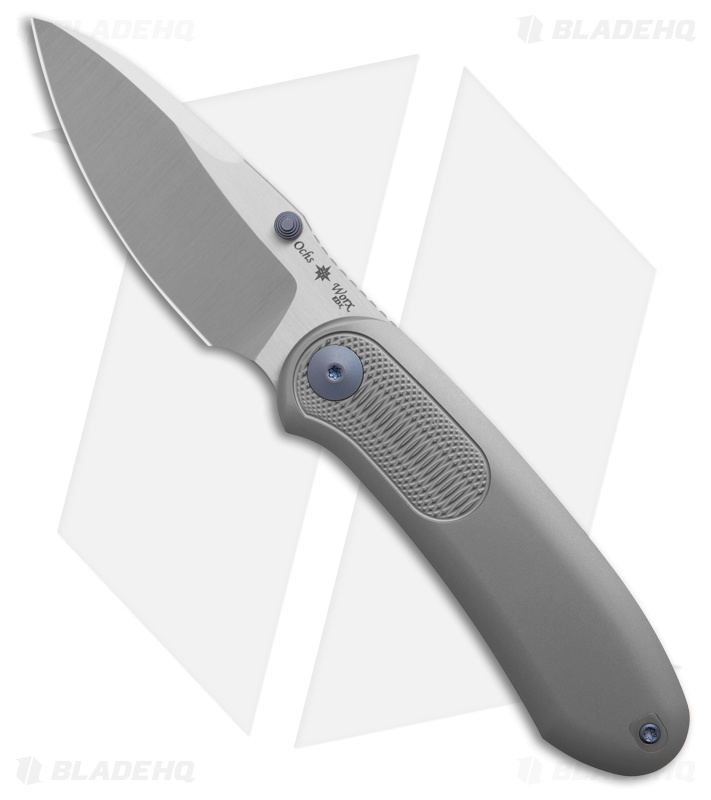 Ochs Worx Lontra EDX Frame Lock Knife Titanium + Satin