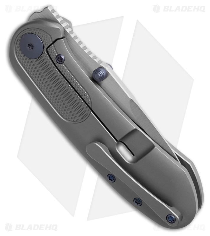 Ochs Worx Lontra EDX Frame Lock Knife Titanium + Satin