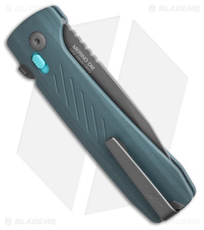 Pepperwool Merino DM Crossbar Lock Knife IPG G-10 (2.88" Gray TiNi)