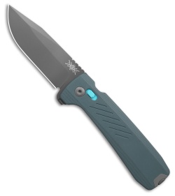 Pepperwool Merino DM Crossbar Lock Knife IPG G-10 (2.88" Gray TiNi)