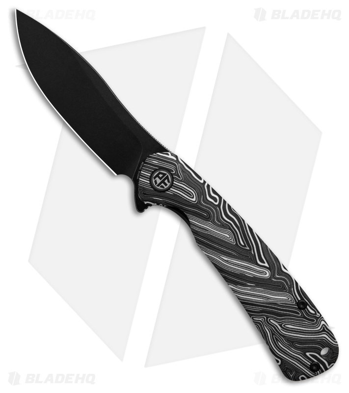 Petrified Fish Rogue Knife Black/White G-Mascus Black