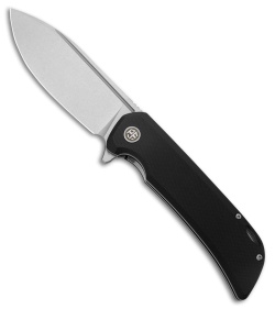 Petrified Fish Tunny Liner Lock Knife Black G-10 (3.9" SW) PFB05DW