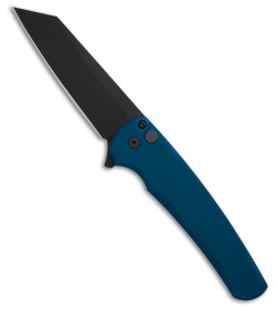 Pro-Tech Malibu MagnaCut Button Lock Knife Blue Aluminum (3.25" DLC)