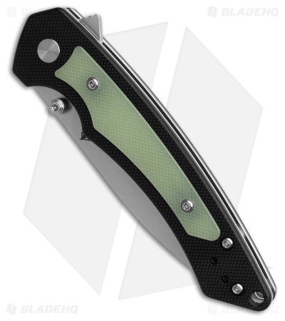 美品　Paula Lishman　ケープ　ビーバー×フォックス　ダークグリーン QSP Peregrine Knife Black + Glow-in-the-Dark G-10 SW