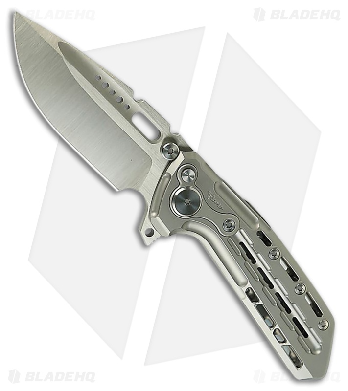 Reate Knives Terminator-TX228 Bead Blast Titanium Satin M390