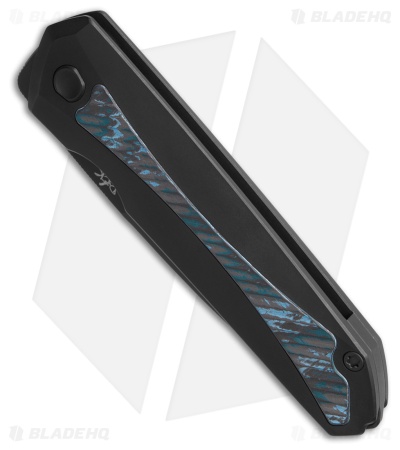 REK Sparrow Frame Lock Knife Black Titanium Arctic Storm