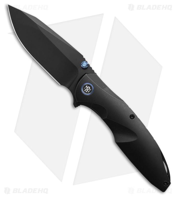 REMETTE RT-Cool Whale Frame Lock Knife Black Stonewash Titanium (3.2" DLC)