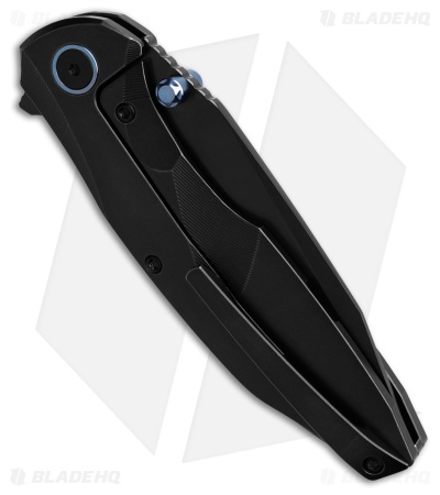 REMETTE RT-Cool Whale Frame Lock Knife Black Stonewash Titanium (3.2" DLC)