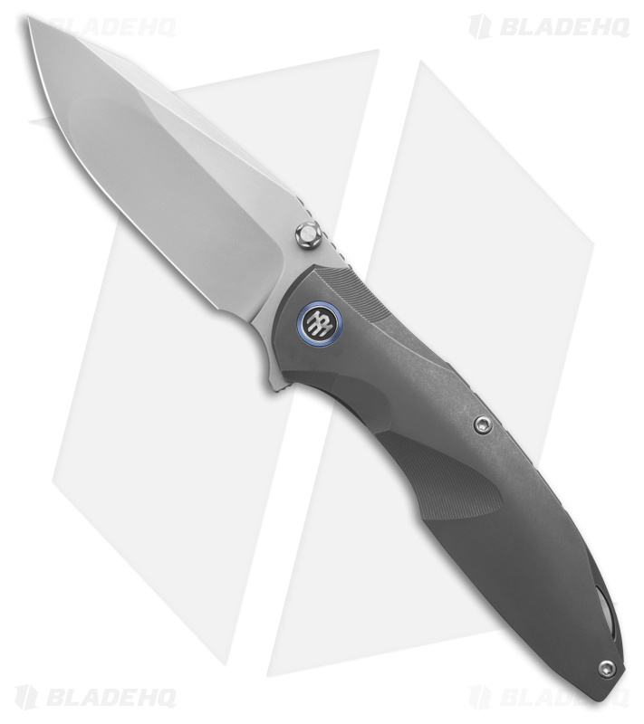 Remette RT-Cool Whale Dark Gray Ti Clip Point BB M390