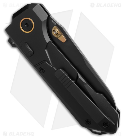 REMETTE RT-Cosmic Button + Liner Lock Knife Black Titanium (2.8" DLC)