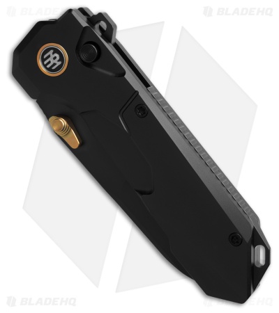 REMETTE RT-Cosmic Button + Liner Lock Knife Black Titanium (2.8" DLC)