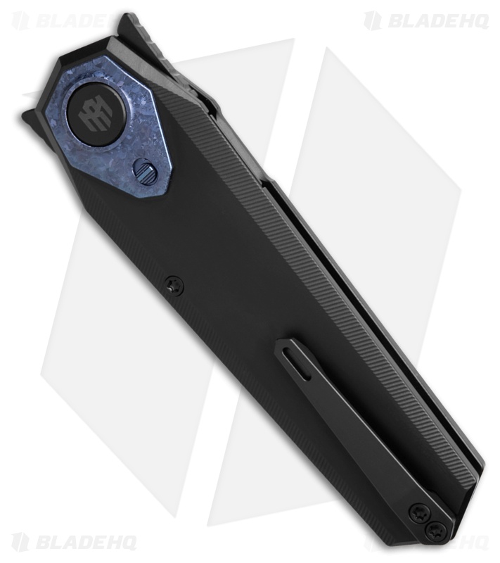Remette RT-Infinite Power Knife Black/Blue Titanium DLC