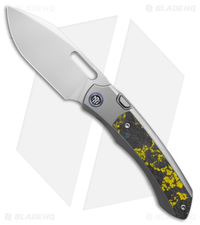 REMETTE RT-Orca Button Frame Lock Knife Ti/Ultimate Warrior CamoCarbon (3.2" BB)