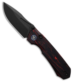 REMETTE RT-Rhino Button + Liner Lock Black/Red G-10 (3.1" Black)