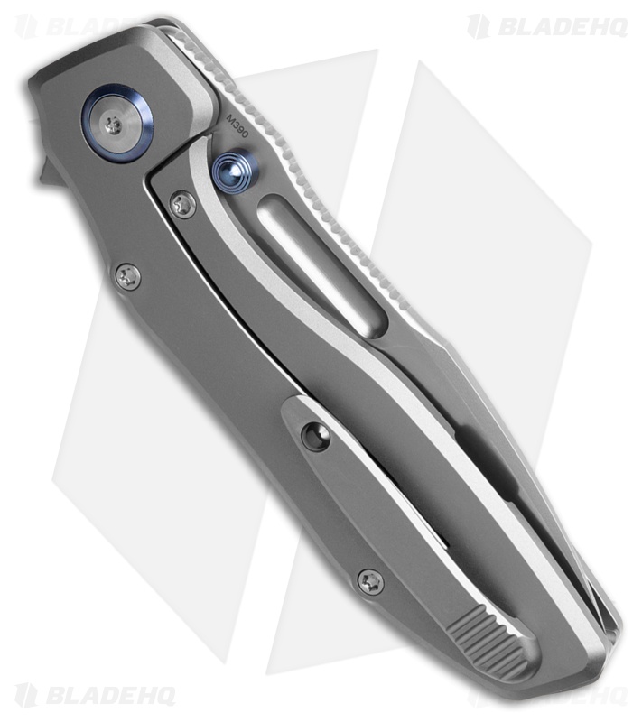 Remette RT-TwoFace Ti Drop Point Ceramic Sandblast M390