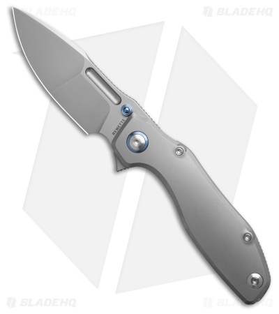 Remette RT-TwoFace Ti Drop Point Ceramic Sandblast M390