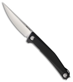 Real Steel Kikashi Knife Black/Green G-10 Black PVD