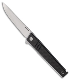 Real Steel Kikashi Liner Lock Knife Carbon Fiber SW