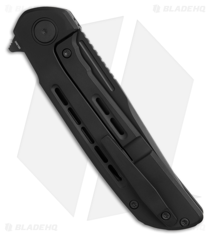 Reate Knives Remedy Frame Lock Knife Black Titanium (3.9" DLC)