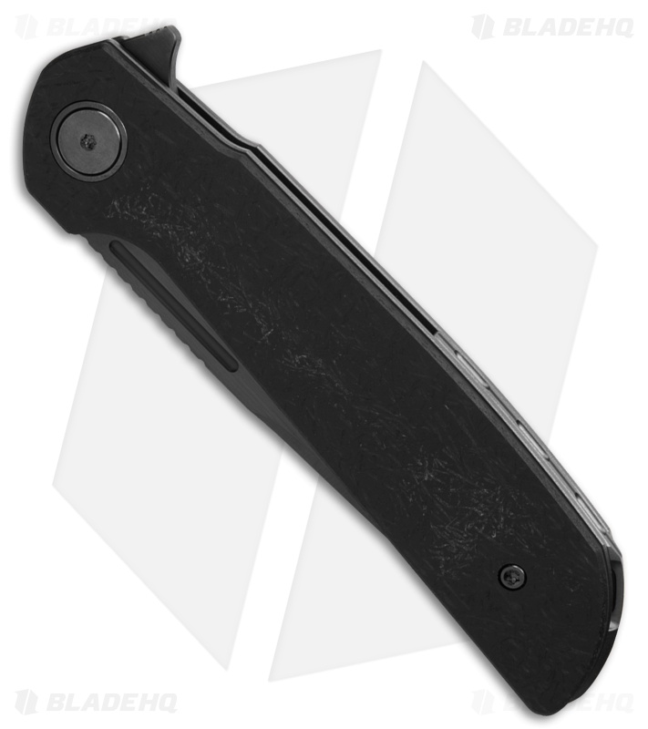 Reate Knives Remedy Liner Lock Knife Cosmos Black FatCarbon Glass (3.9" DLC)