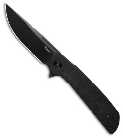 Reate Knives Remedy Liner Lock Knife Cosmos Black FatCarbon Glass (3.9" DLC)