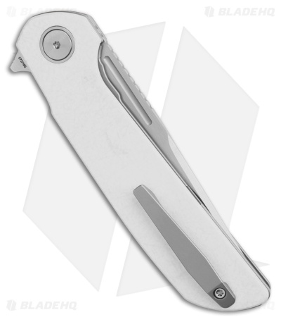 Reate Knives Remedy Liner Lock Knife Moon White FatCarbon Glass (3.9" Satin)