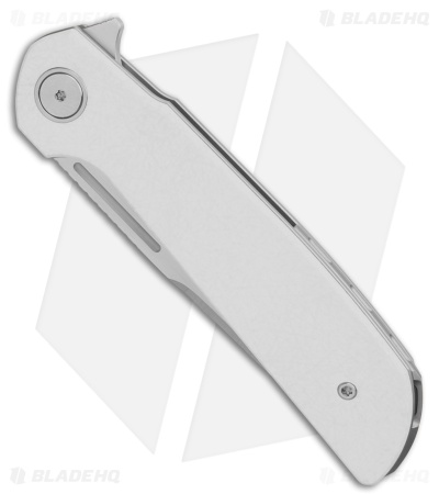 Reate Knives Remedy Liner Lock Knife Moon White FatCarbon Glass (3.9" Satin)